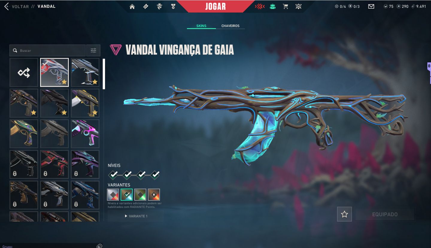CONTA VALORANT ( CARD DO ASPAS LEV ) VALOR NEGOCIAVEL
