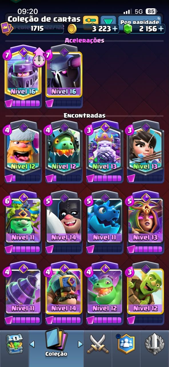 Conta De Clash Royale: Conta Rara