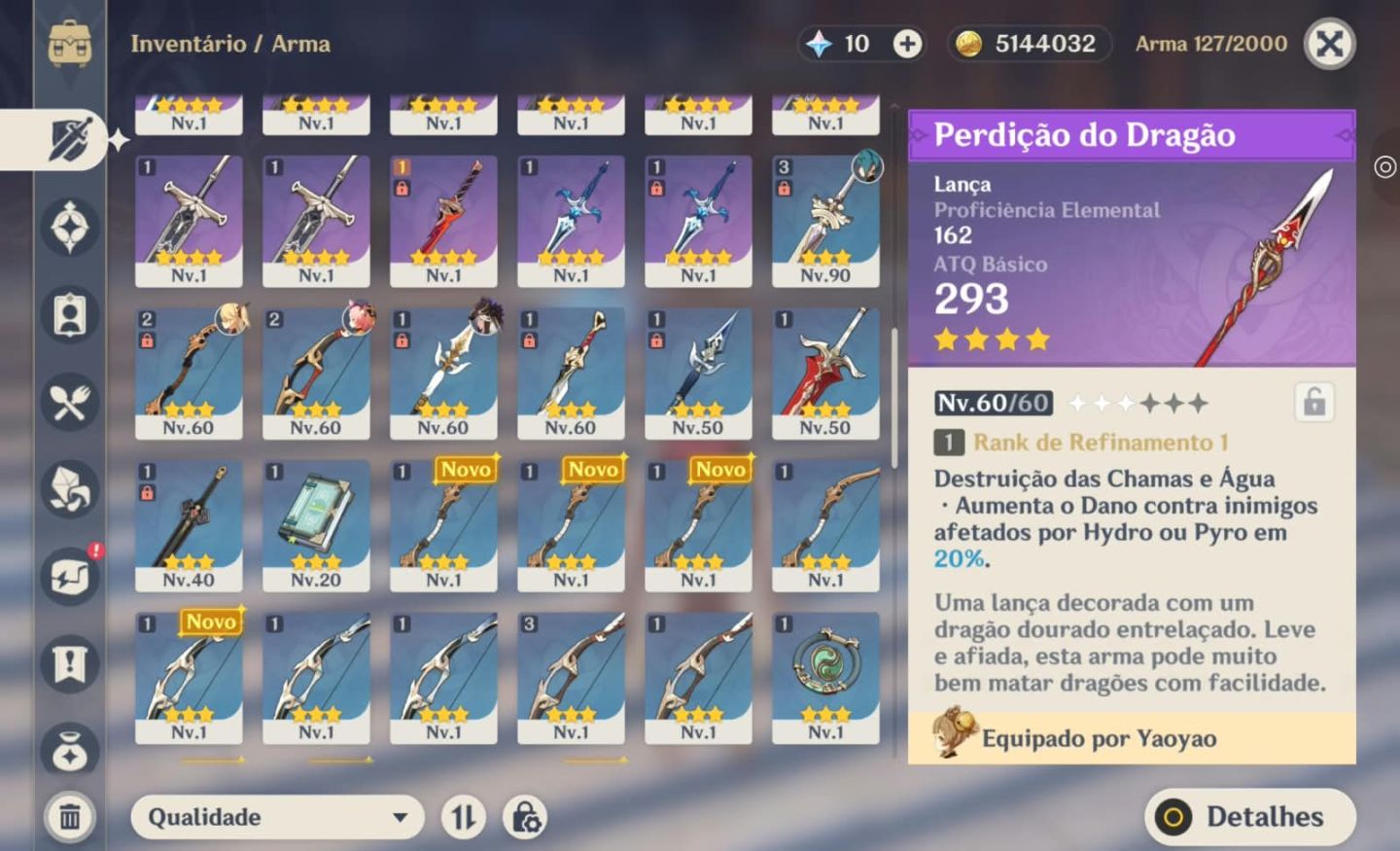 Genshin Impact ar 56, Citlali, Yae Miko, Nahida, Ganyu...