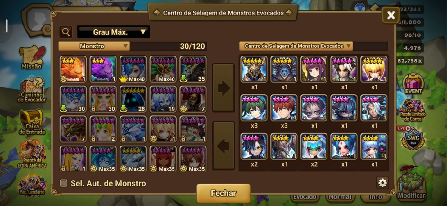 Conta Global starter com LD - Shan + 170 ms - Evento para fechar