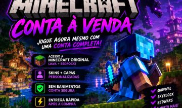 Conta de Minecraft Full acesso