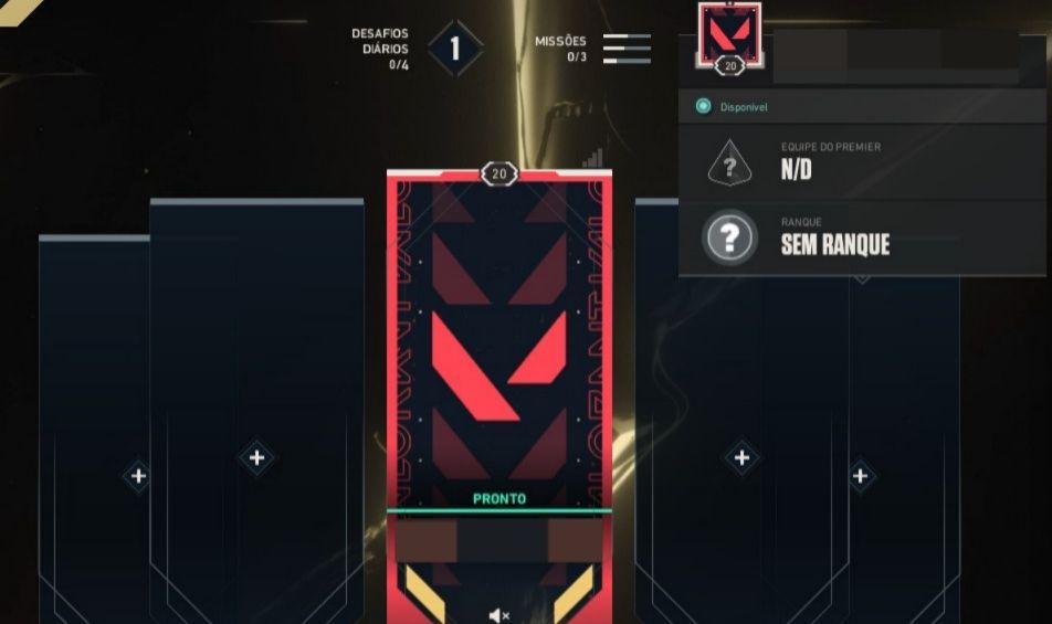 CONTA NÍVEL 20 UNRANKED! (COMP NUNCA JOGADO)