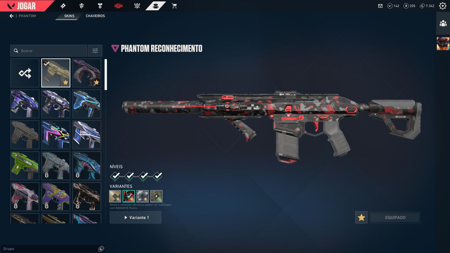 CONTA VALORANT FULL | VANDAL KURONAMI + VANDAL ARCANE + KARAMBIT VCT 2025 + SKIN