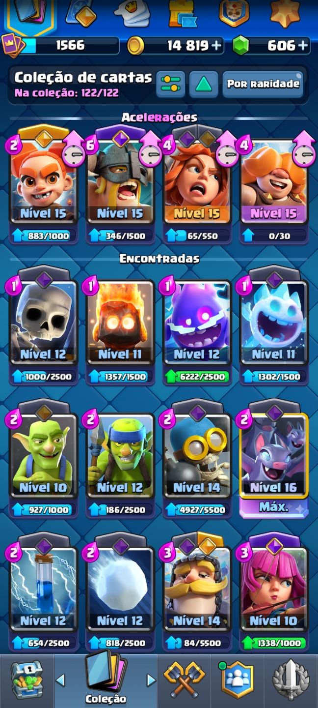Conta Clash Royale 10478 Troféus ( Conta antiga com emblema de 9 anos )