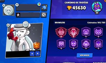 Conta Brawl Stars Full Upada, Todos os metas do jogo, end game