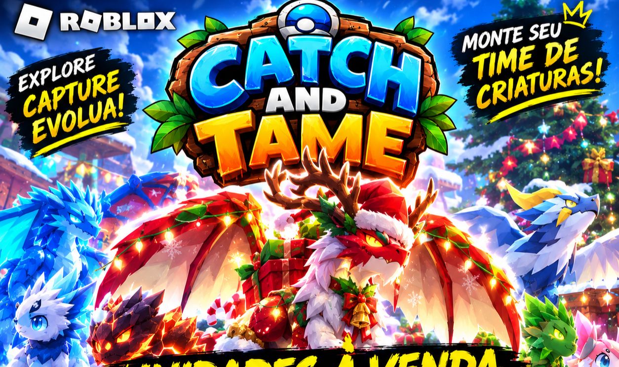 (Catch and Tame) Dragao de natal por 10R$!! melhor valor do site e aqui