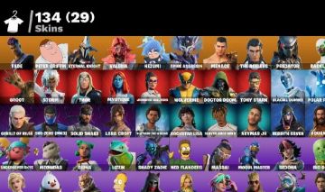 CONTA FORTNITE COM 140 SKINS incluindo Neymar!