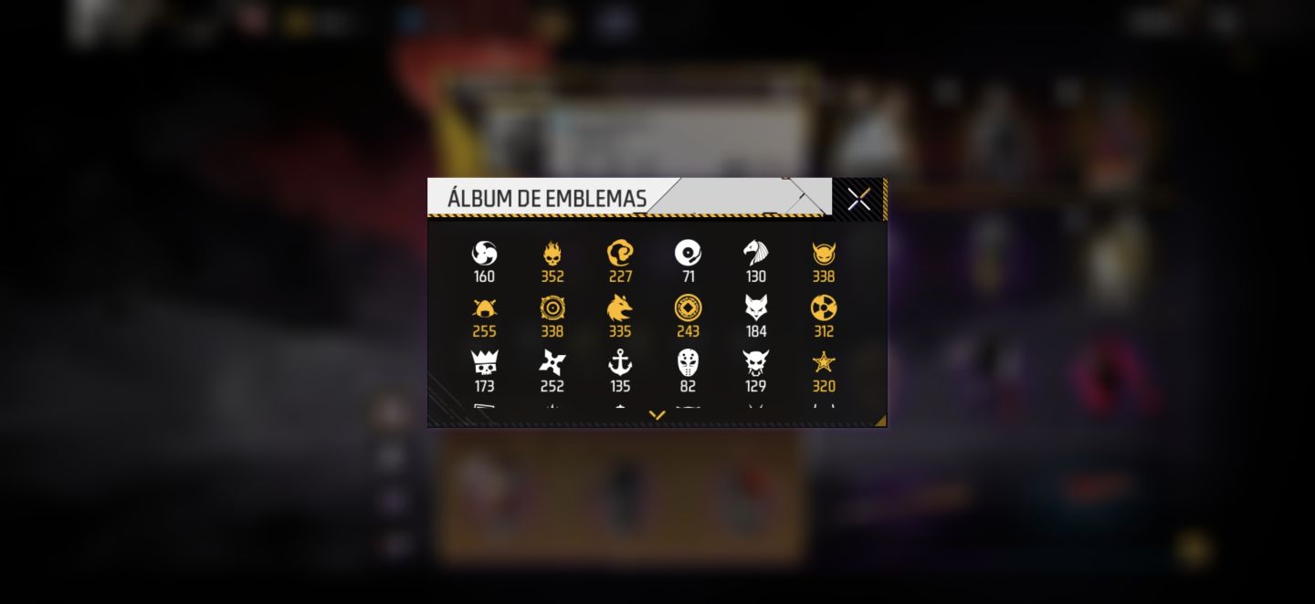 CONTA FREE FIRE PRIMEIROS PASSES PRIME 7 QUASE TODAS ANGÉLICAIS