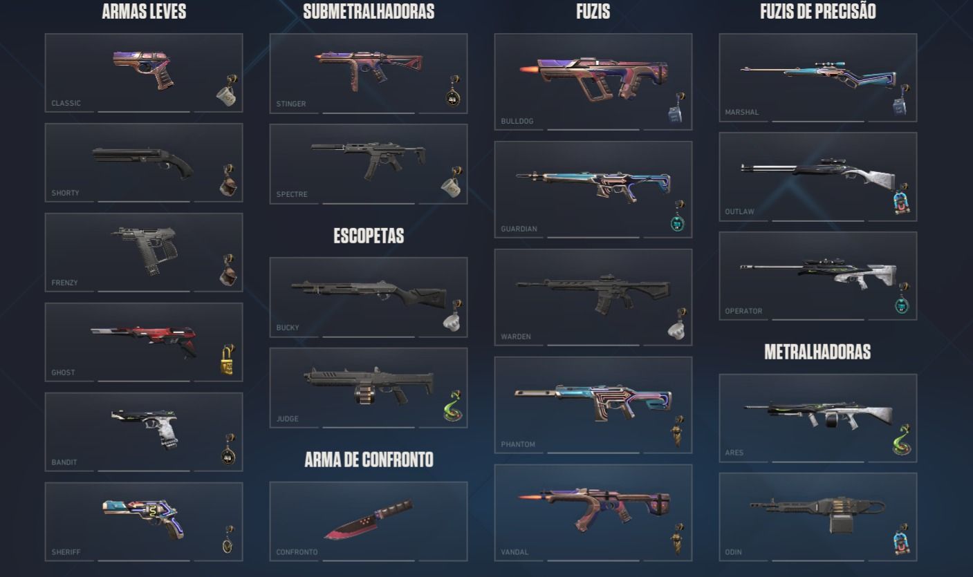 CONTA DE VALORANT PRONTA PRO COMPETITIVO COM BASTANTE SKINS