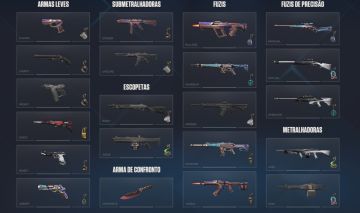 CONTA DE VALORANT PRONTA PRO COMPETITIVO COM BASTANTE SKINS