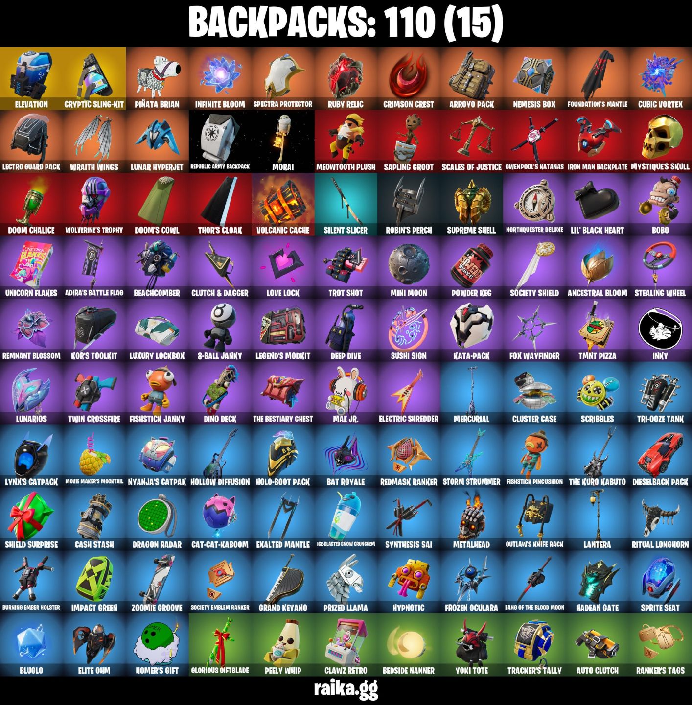 48 Skins | Jun-hwan Sultura | Vivi Chroma | Subzero Cryptic | Cloud Striker