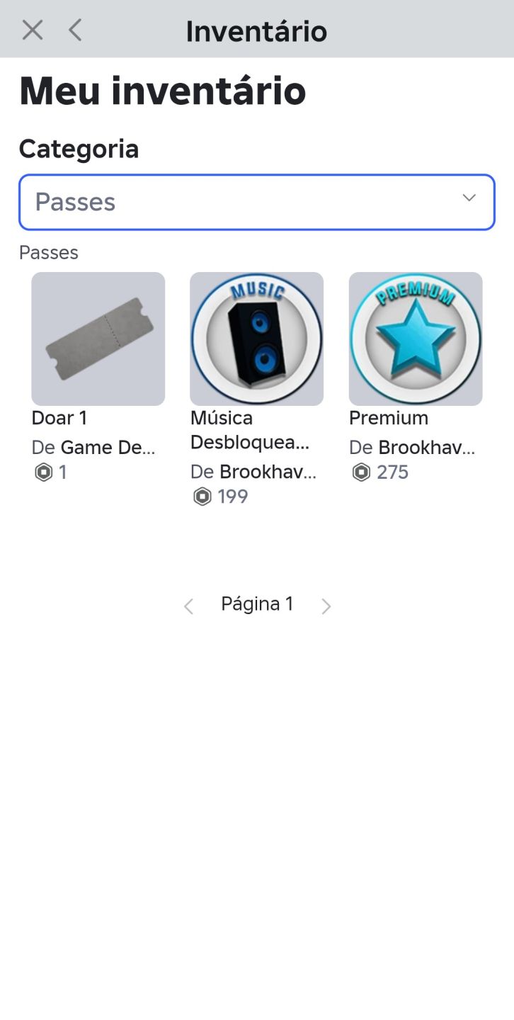 CONTA ROBLOX COM PREMIUM + PASSE DE MÚSICA + SKINS EXCLUSIVAS