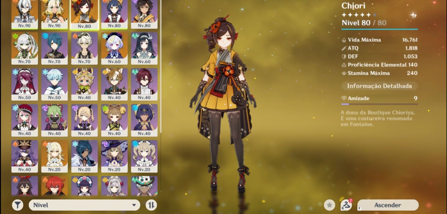 AR 55 - XILONEN + BIS R2 / CHIORI + BIS / ARLECCHINO E NAHIDA