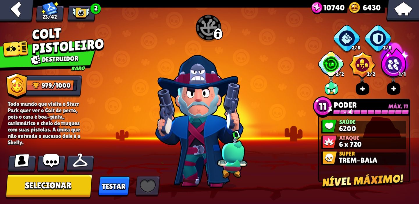 CONTA BRAWL STARS 45K TROFEUS/TODOS OS BRAWLERS
