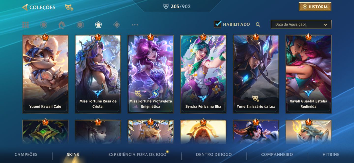 Conta de Wild Rift - Focada em Mid, Sup e Adc