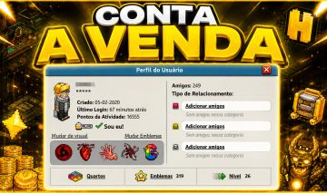 CONTA HABBO 2020 RAROS