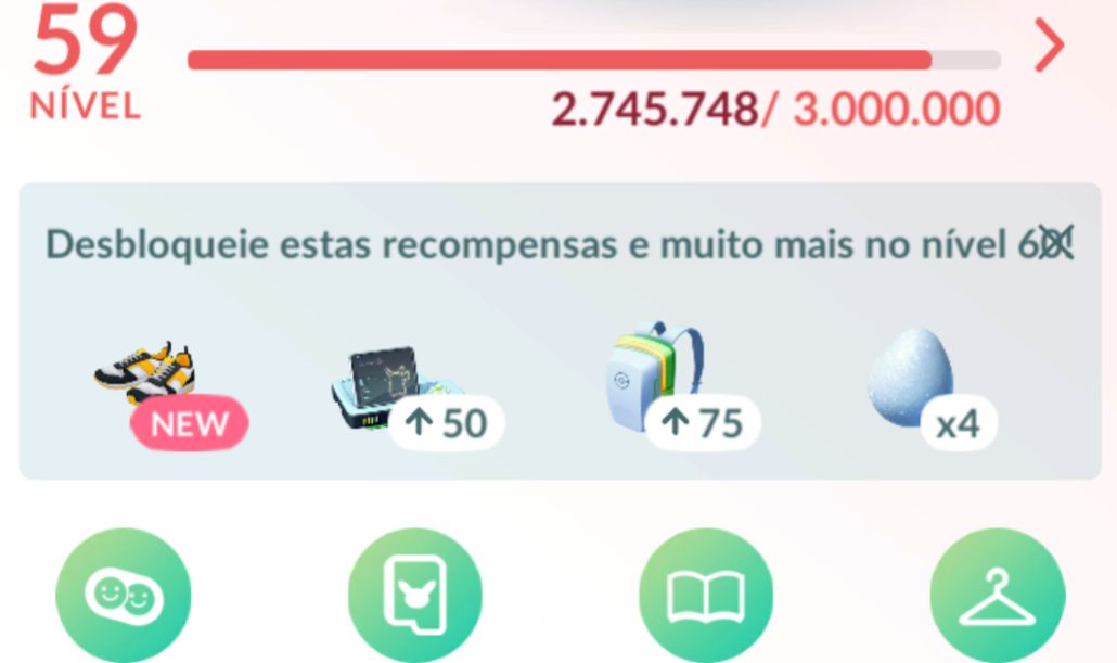 Conta Pokémon go para já começar o jogo bem.