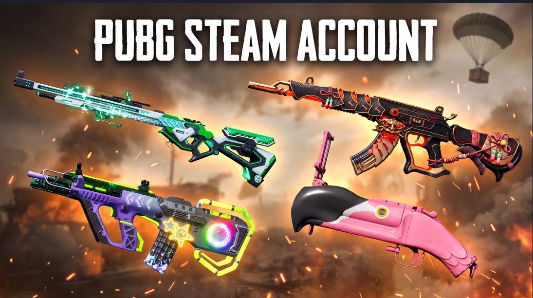 CONTA PUBG STEAM -3 PROGRESSIVAS+SMOKE+PLUS+GLASYA N2 - VALOR BAIXO