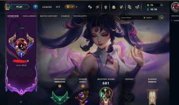 Conta de lol esmeralda com 400 skins