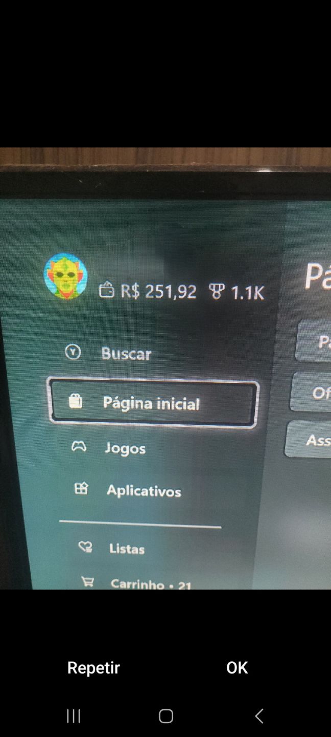 Conta Xbox com R$ 251 em Saldo + Sekiro + RDR2 + Dark Souls + The Witcher 3 + EA