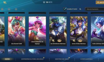 CONTA WILD RIFT FEMININA DIAMANTE
