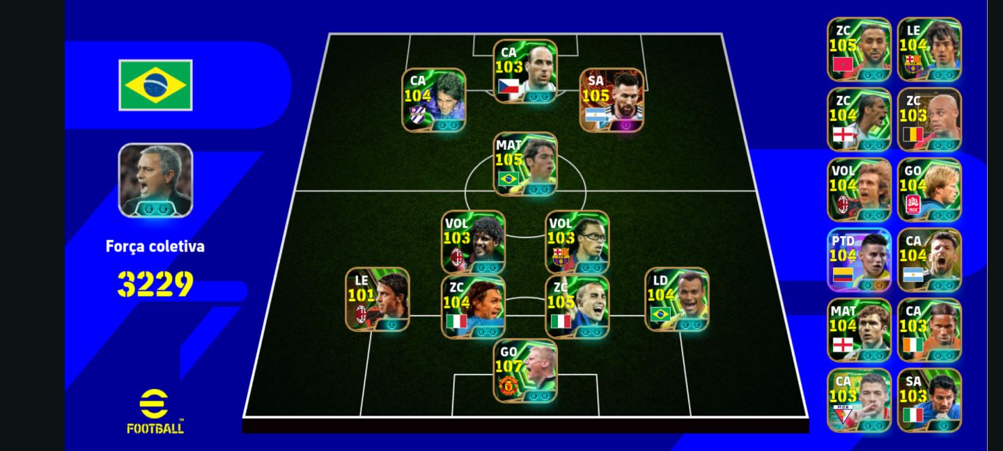 Conta Premium efootebol mobile