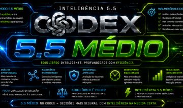 Codex 5.5 Médio Acesso Único de 30 dias
