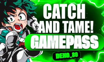 [MENOR PREÇO] CATCH AND TAME/PEGUE E DOMINE-GAMEPASSES - ROBLOX