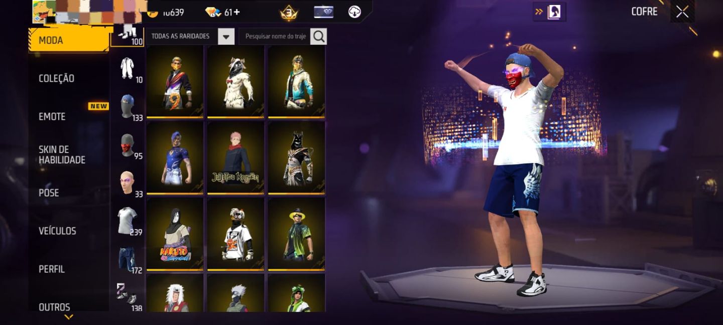 CONTA FREE FIRE CUSTO BENEFÍCIO | FULL ACESSO