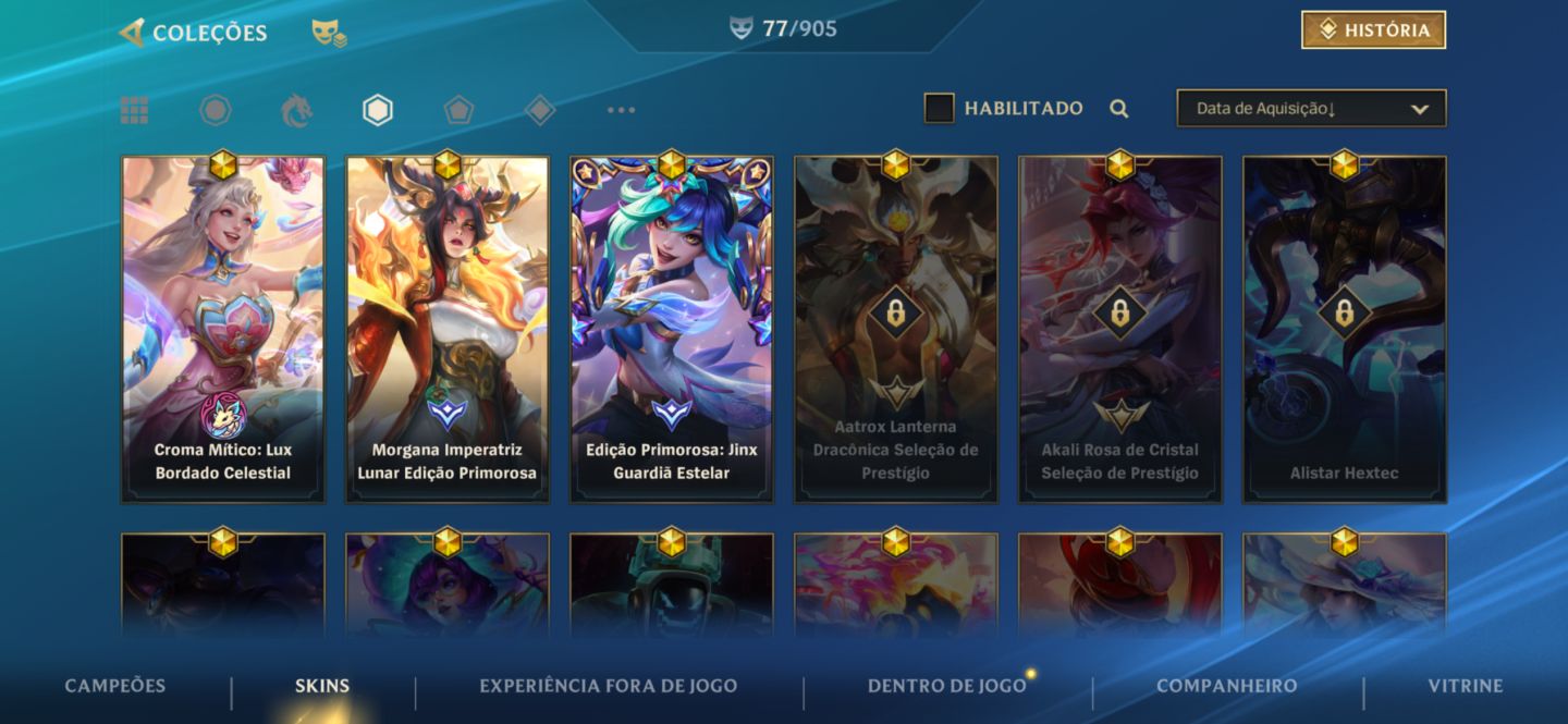 Conta wild-rift LOL