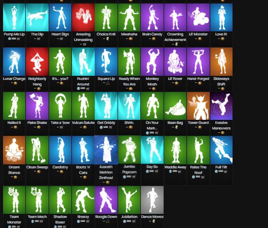 Conta fortnite muito rara mais de 130 skins e 155 picaretas