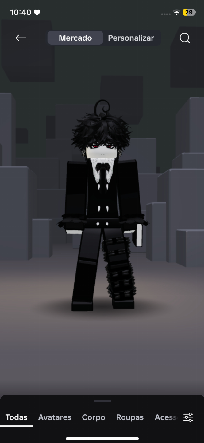 CONTA ROBLOX MASCULINA