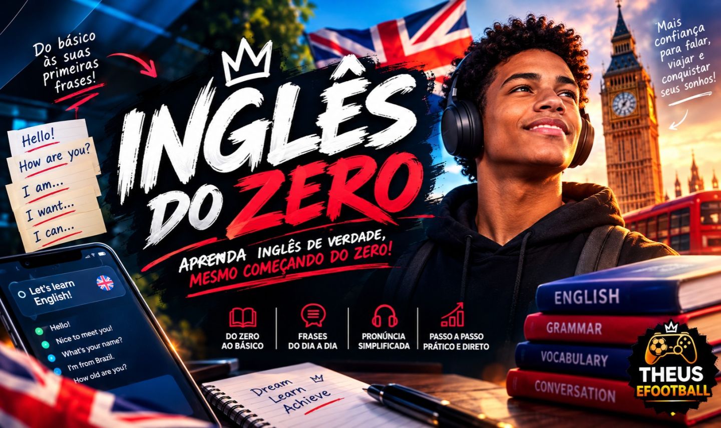[O MELHOR DA PLATAFORMA] INGLÊS DO ZERO AO BÁSICO DE FORMA RÁPIDA E PRÁTICA