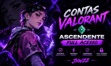 Contas Valorant - ASCENDENTE 1 - Full Acesso + Email Vinculado