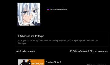 CONTA DE CS2 COM ALGUMAS MEDALHAS