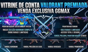 CONTA VALORANT VANDAL PRIMORDIUM + SKINS PREMIUM PREÇO BOM
