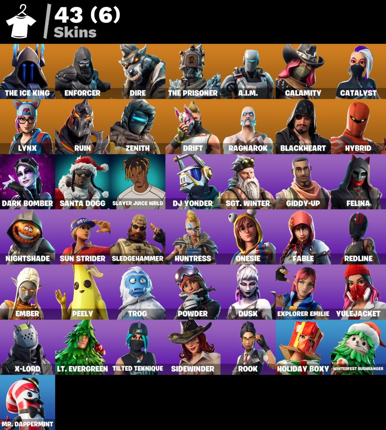 CONTA DE FORTNITE COM 43 SKINS | Calamity | PROMOÇÃO!