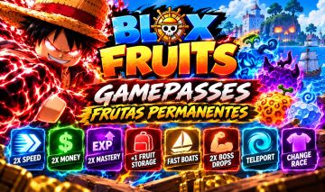 GAMEPASS E FRUTAS PERMANENTES BLOX FRUITS | MENOR PREÇO E 100% CONFIAVEL