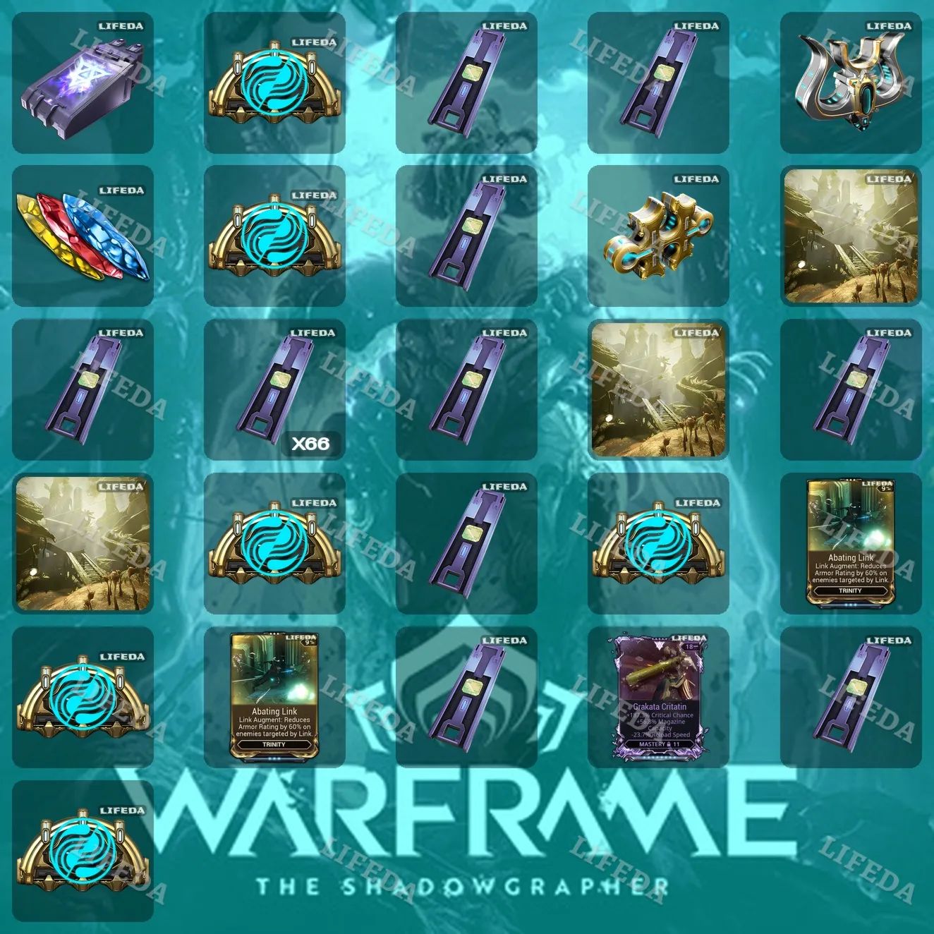 WARFRAME TWITCH DROPS / ITEMS/CREDITOS/SLOTS/RECURSOS [ENTREGA RAPIDA]
