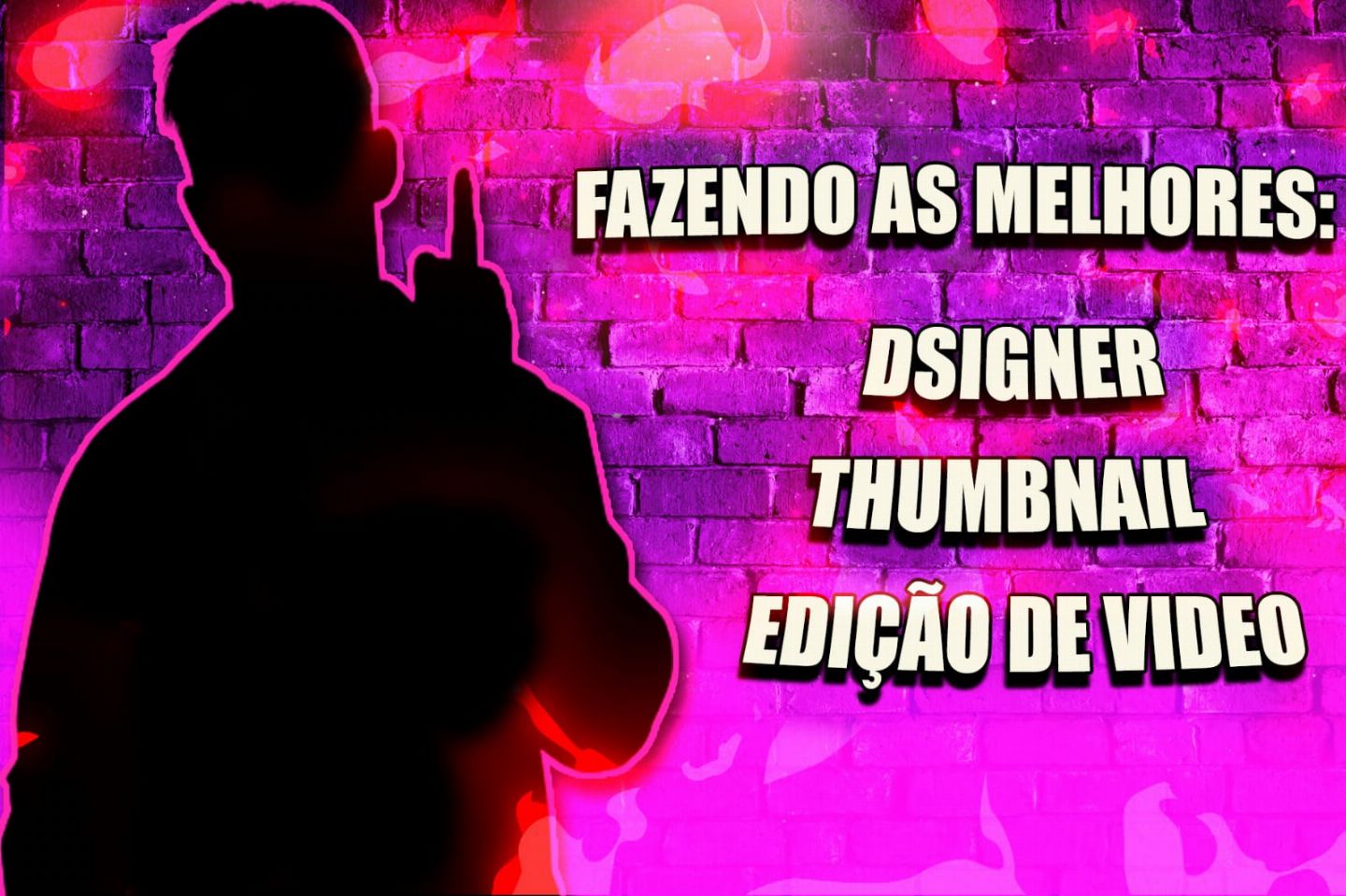 DESIGNER (logo, capa, thumbnail,)