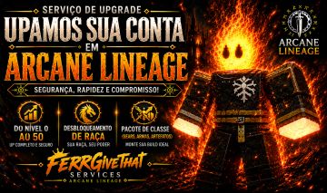Arcane Lineage : UPAR CONTA / SERVIÇOS