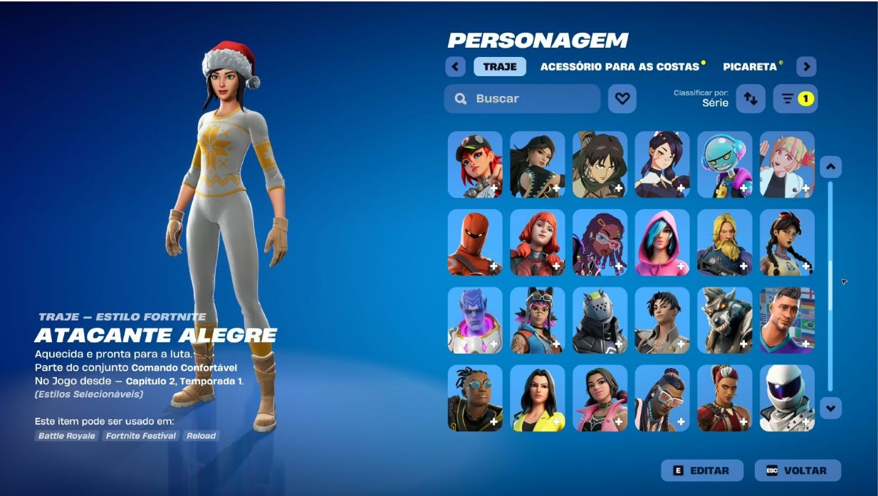 Conta Fortnite Rara | Skin Rue + Vários Itens Raros + V-Bucks de brinde!