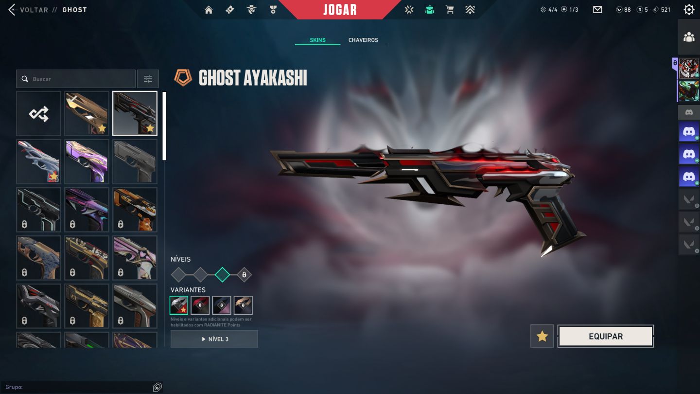 Conta de Valorant 100% Segura com 2.3K Gastos e Muitas Skins Boas!!