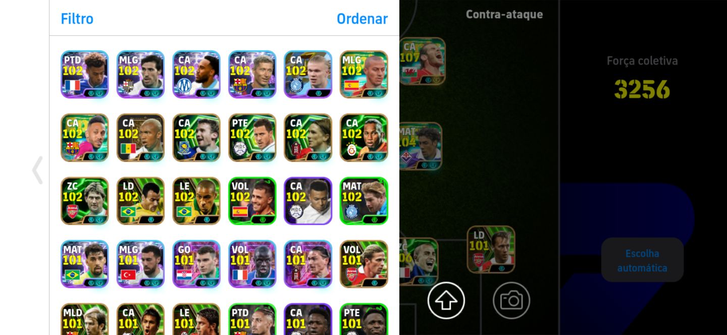 Conta efootball 3256+ Messi blitz curler