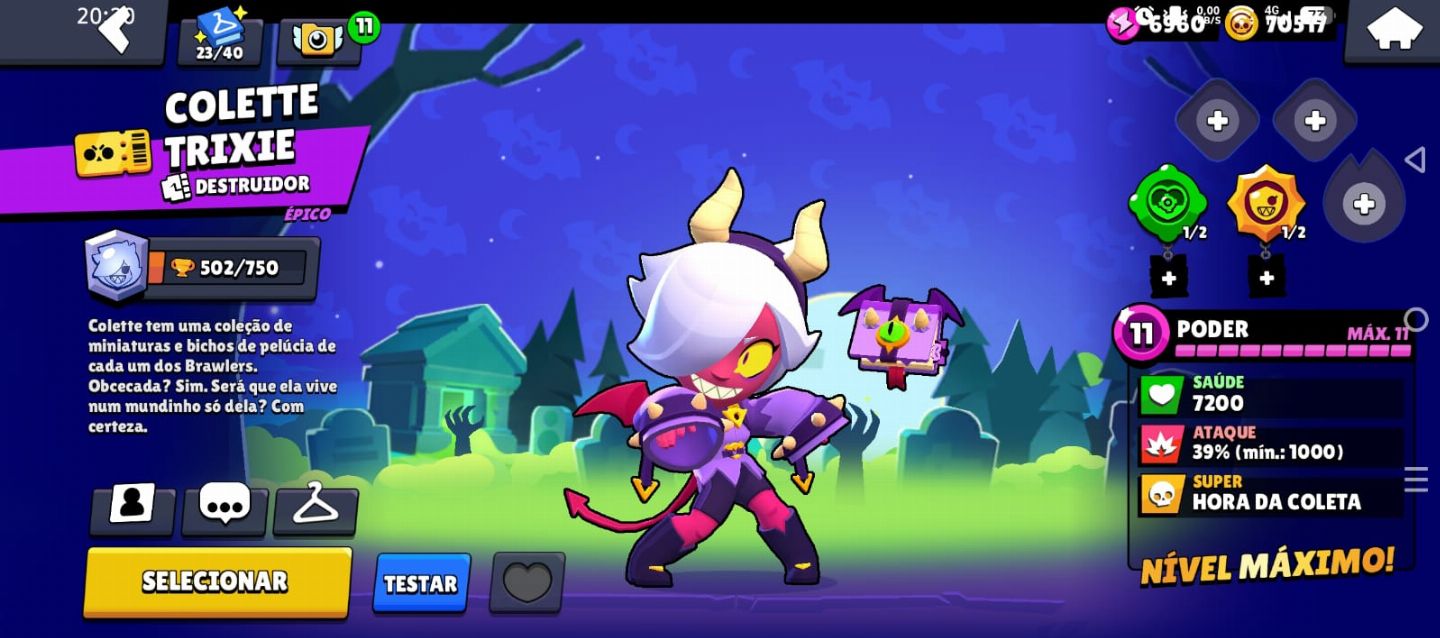 Combo 2 contas Brawl stars e clash royale