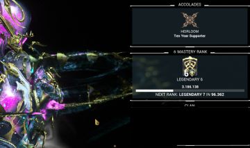 WARFRAME LR6 | ULTRA RARE | 100% COMPLETE | 2014 | ALL CONTENT UNLOCKED