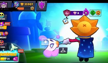 Conta brawl stars gemada,cheia de skins e brawlers