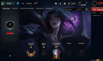 Conta gold / +30 - 10 / full acesso / 39 skins + espolios