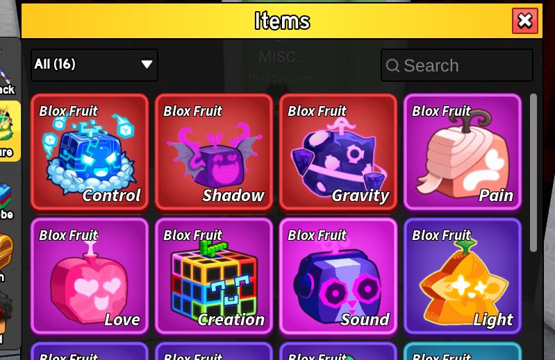 CONTA Blox Fruits 3 PERMANENT FRUITS - Buddha+Magma+Rocket+1872 LVL E MAIS JOGOS