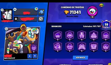 Conta de brawl stars